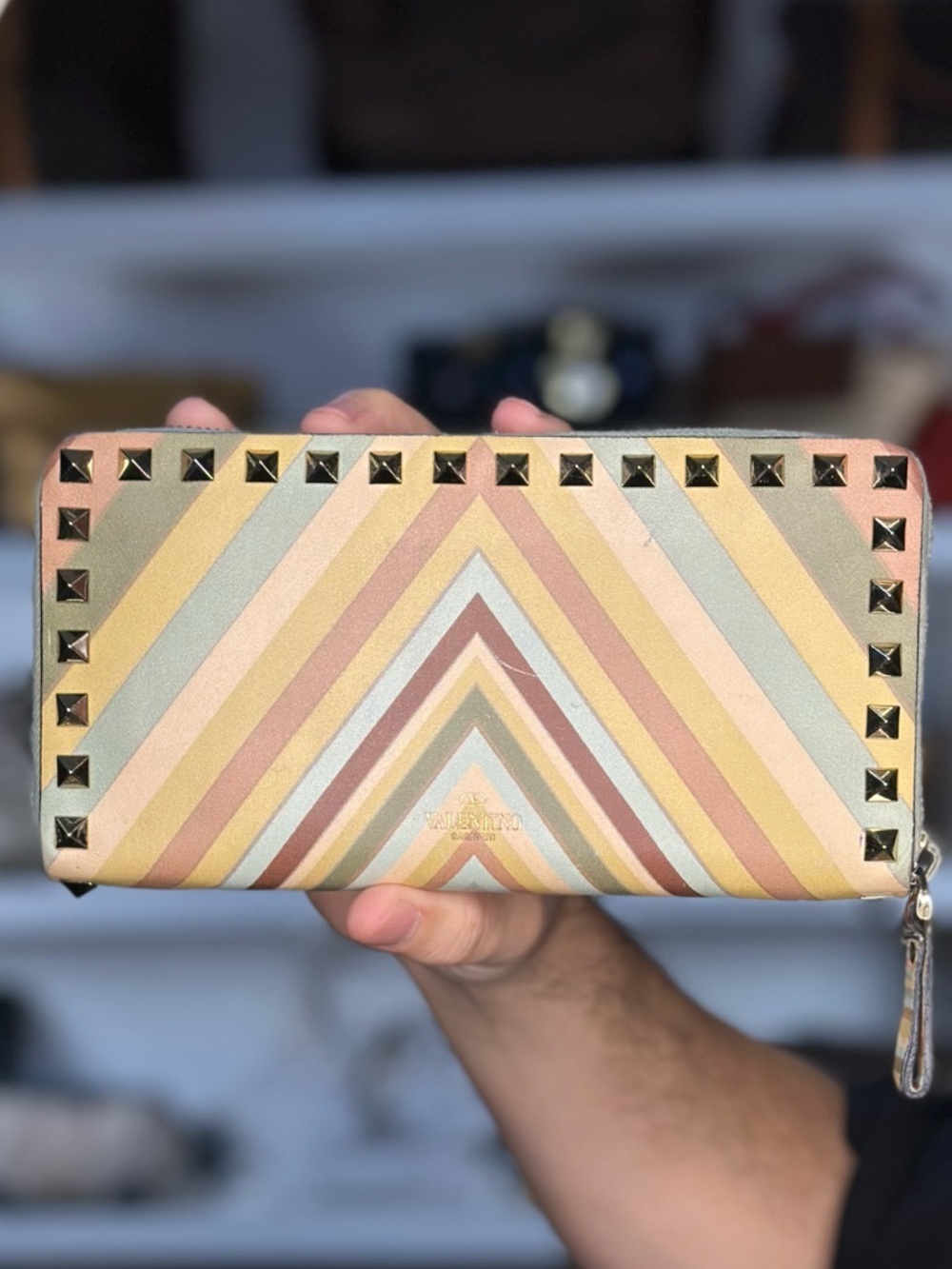 VALENTINO ROCKSTUD WALLET